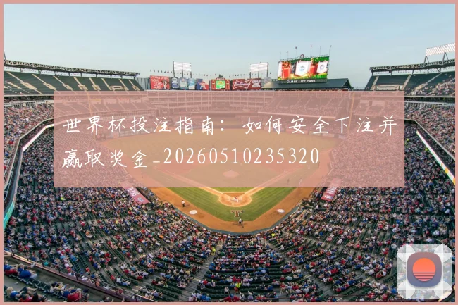 世界杯投注指南：如何安全下注并赢取奖金_20260510235320